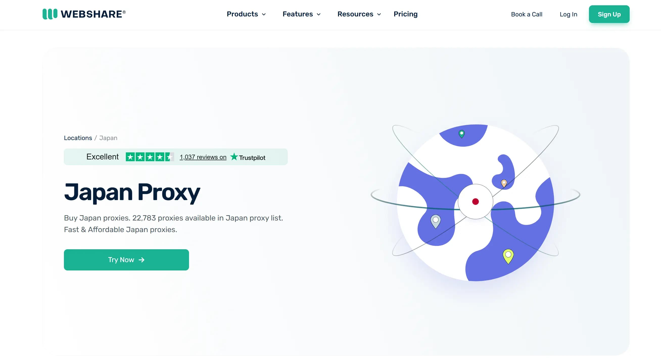 Webshare Japan proxy