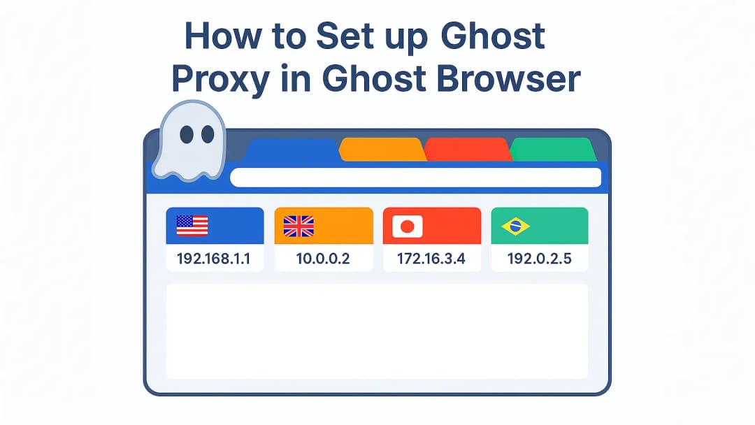 How to Set up Ghost Proxy in Ghost Browser