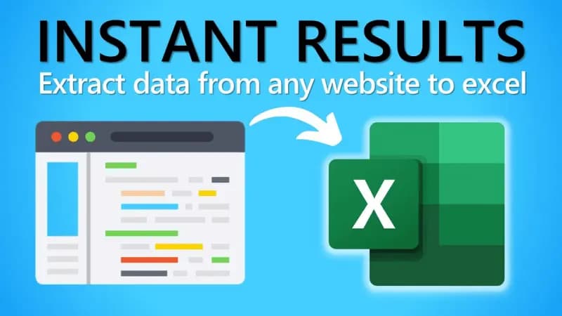 Scrape Website Data to Excel