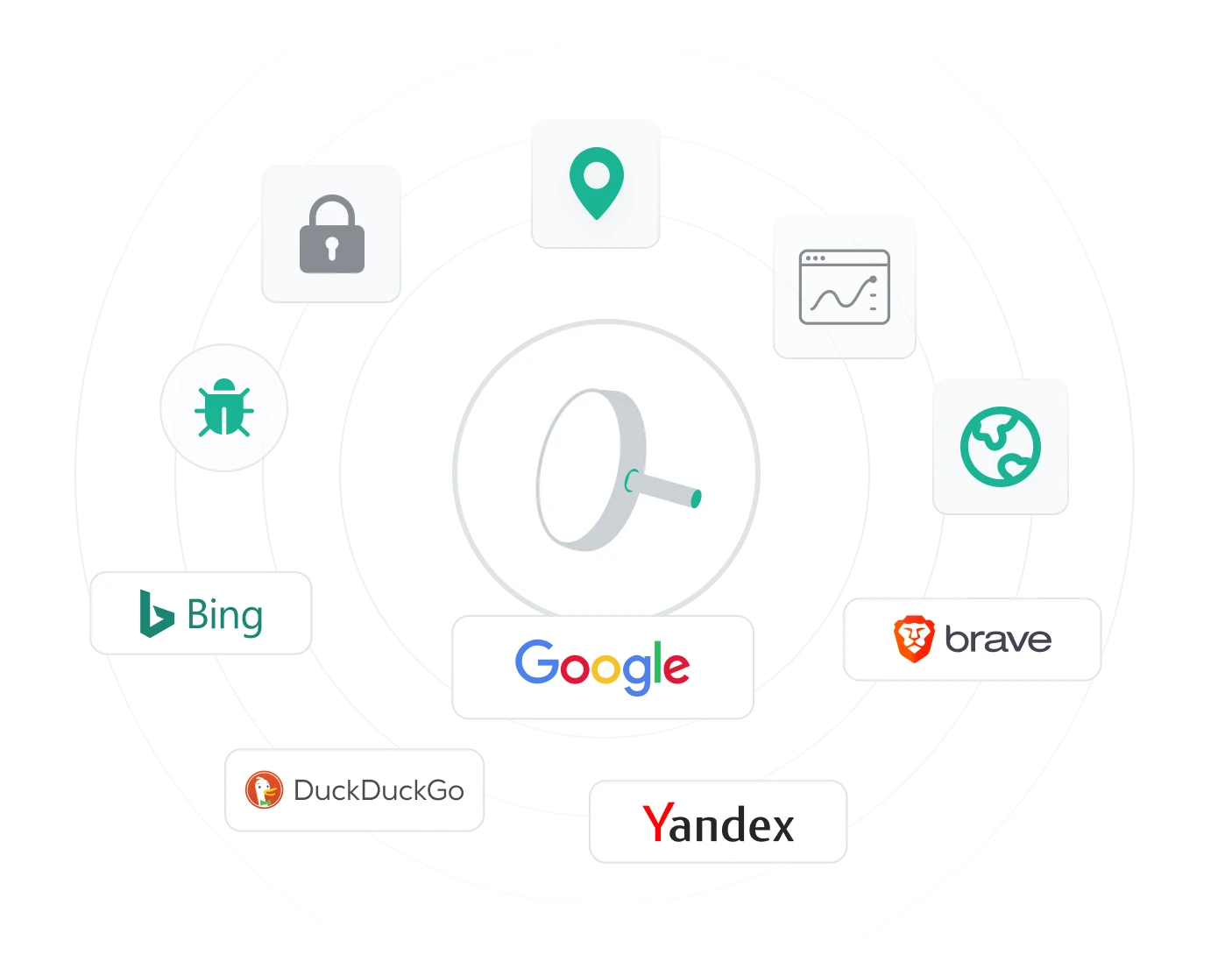 Proxy for search engine