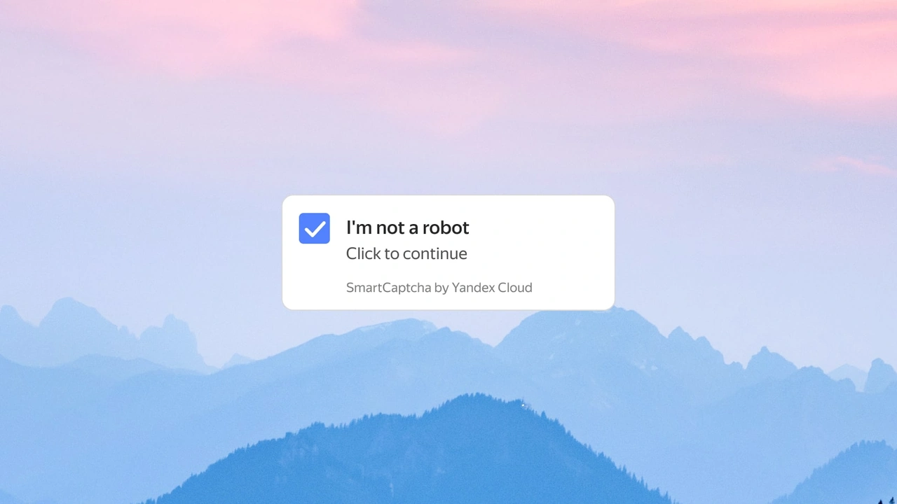Yandex Invisible CAPTCHA