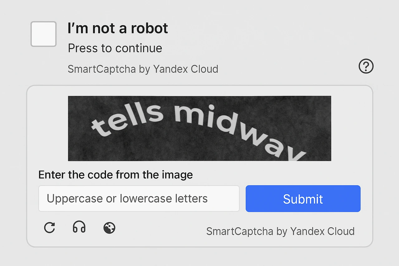 How to Solve Yandex Smart Captcha