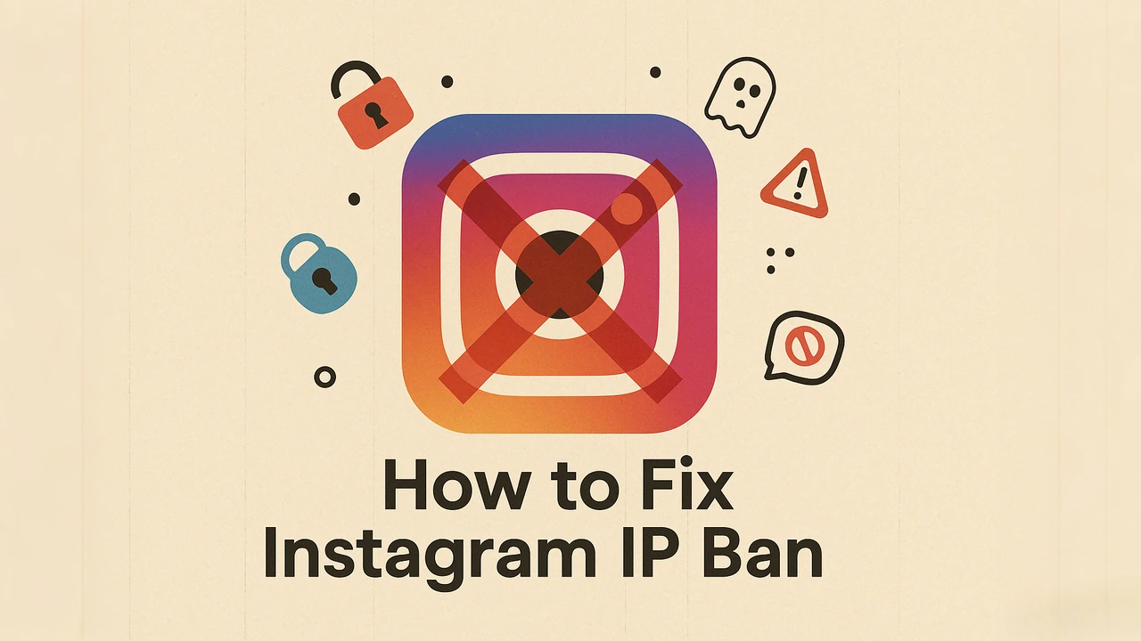 fix Instagram IP ban