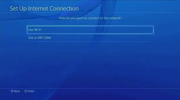 Set Up Internet Connection on PS5
